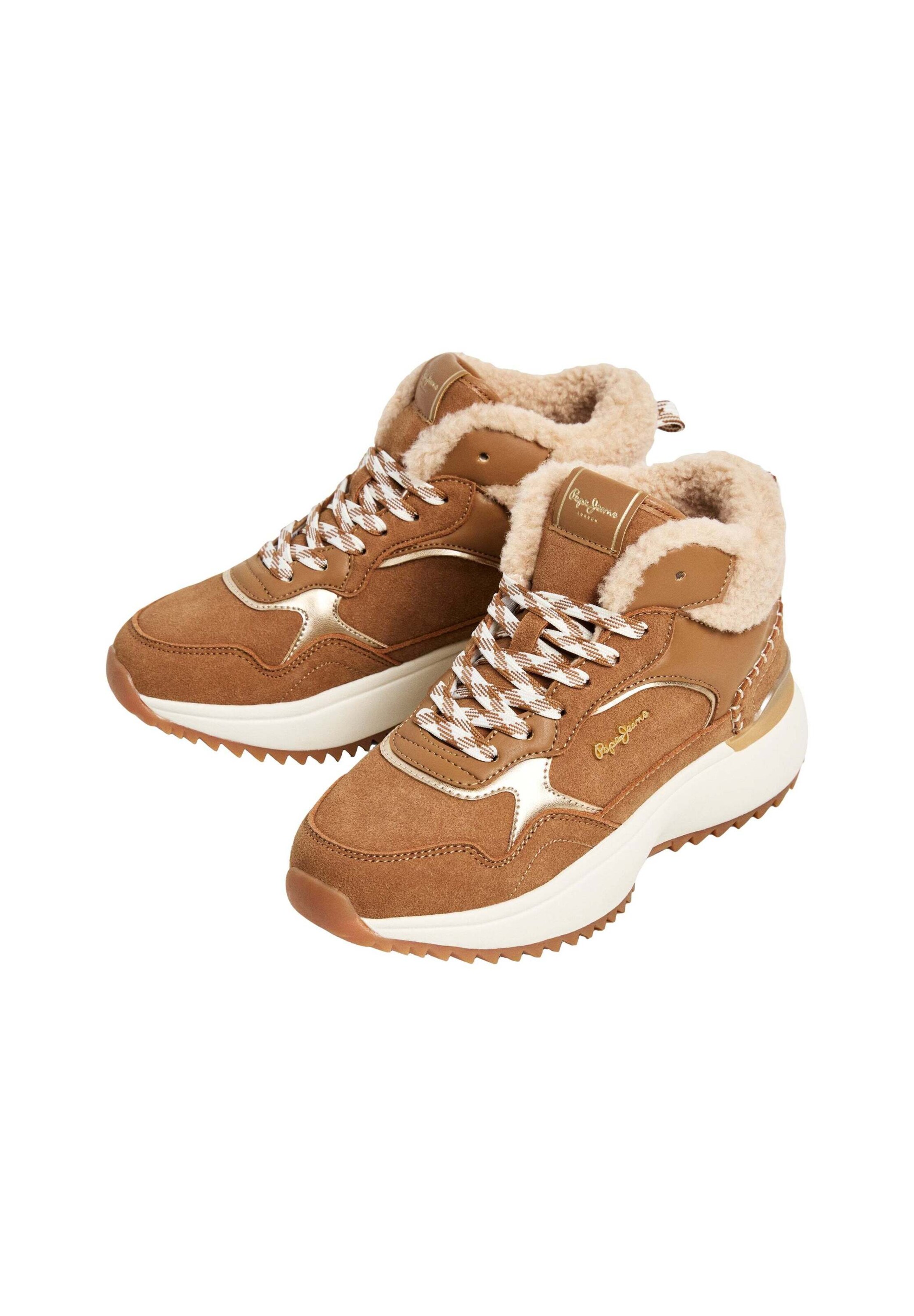 Pepe Jeans Sneaker 'Kimi' in Braun