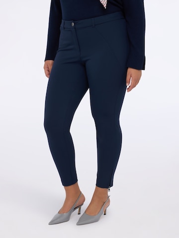 Fiorella Rubino Skinny Trousers in Blue