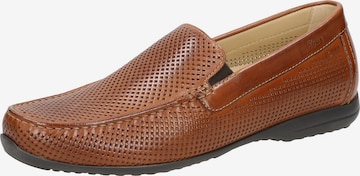 SIOUX Classic Flats 'Giumelo' in Brown: front