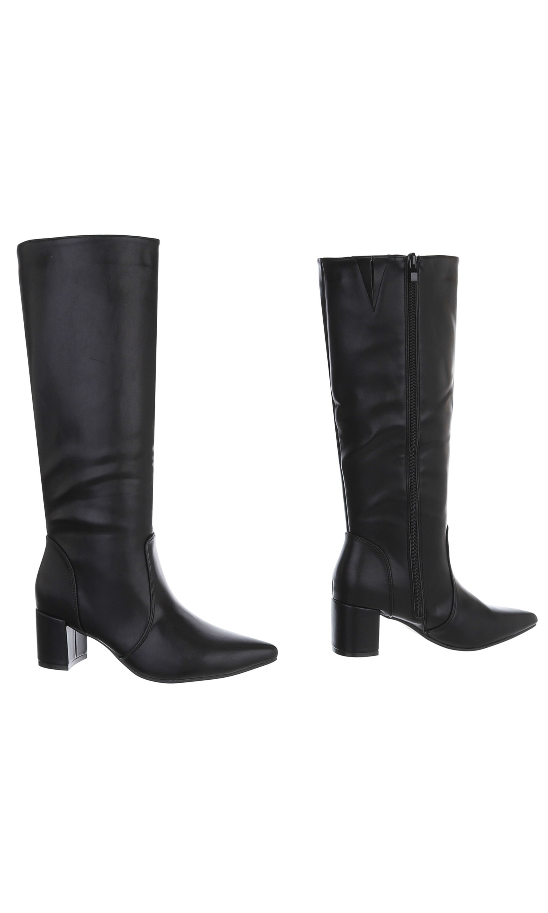 Ital-Design Stiefel in Schwarz