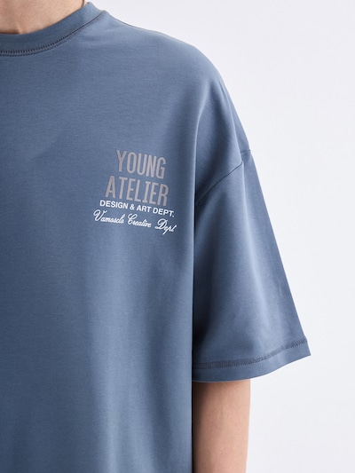 VAMOS CLO Shirt 'Aude' in Blue / White, Item view