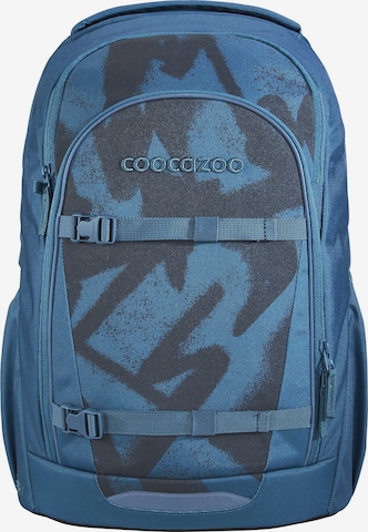 Zaino di Coocazoo in blu: frontale