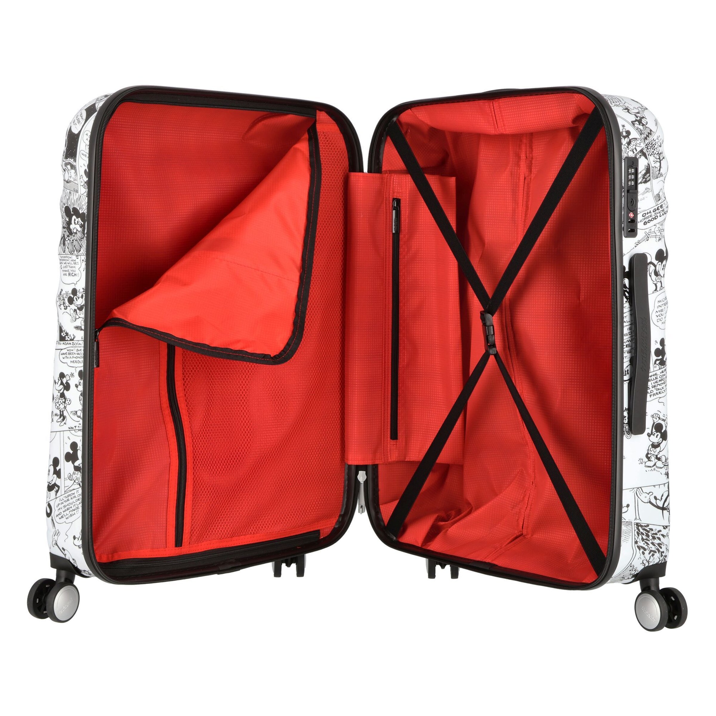 American Tourister Trolley 'Wavebreaker Disney' in White