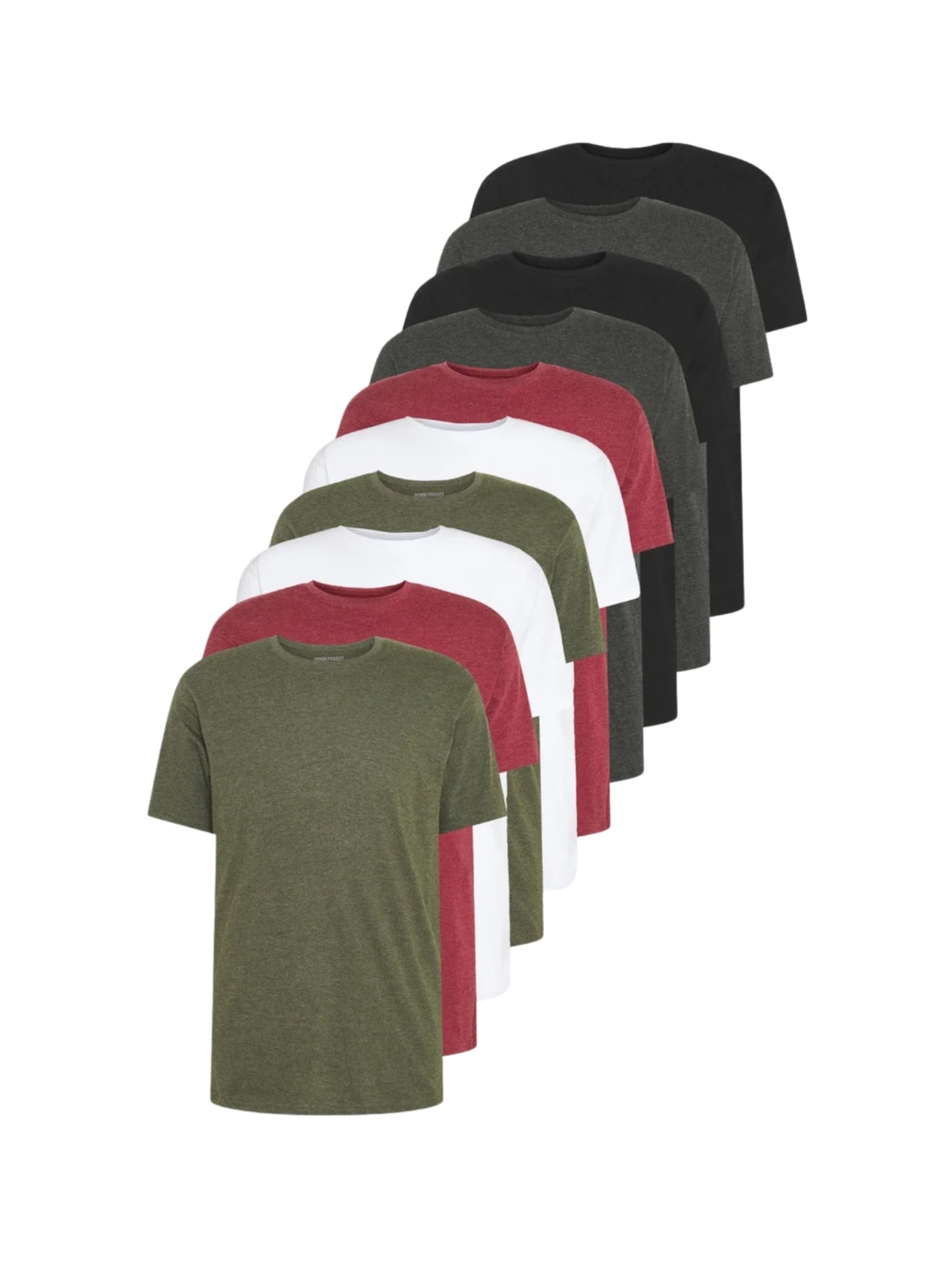 Denim Project Regular Fit T-shirt ' DP 10 ' in Mischfarben: Vorderseite