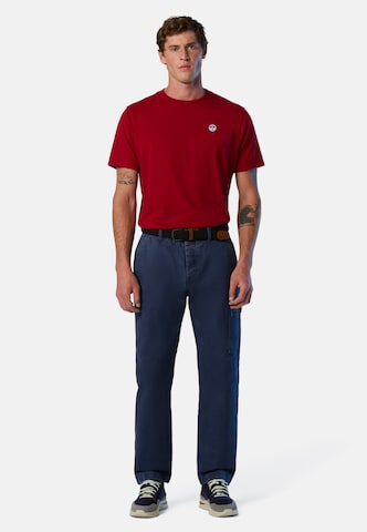T-Shirt North Sails en rouge