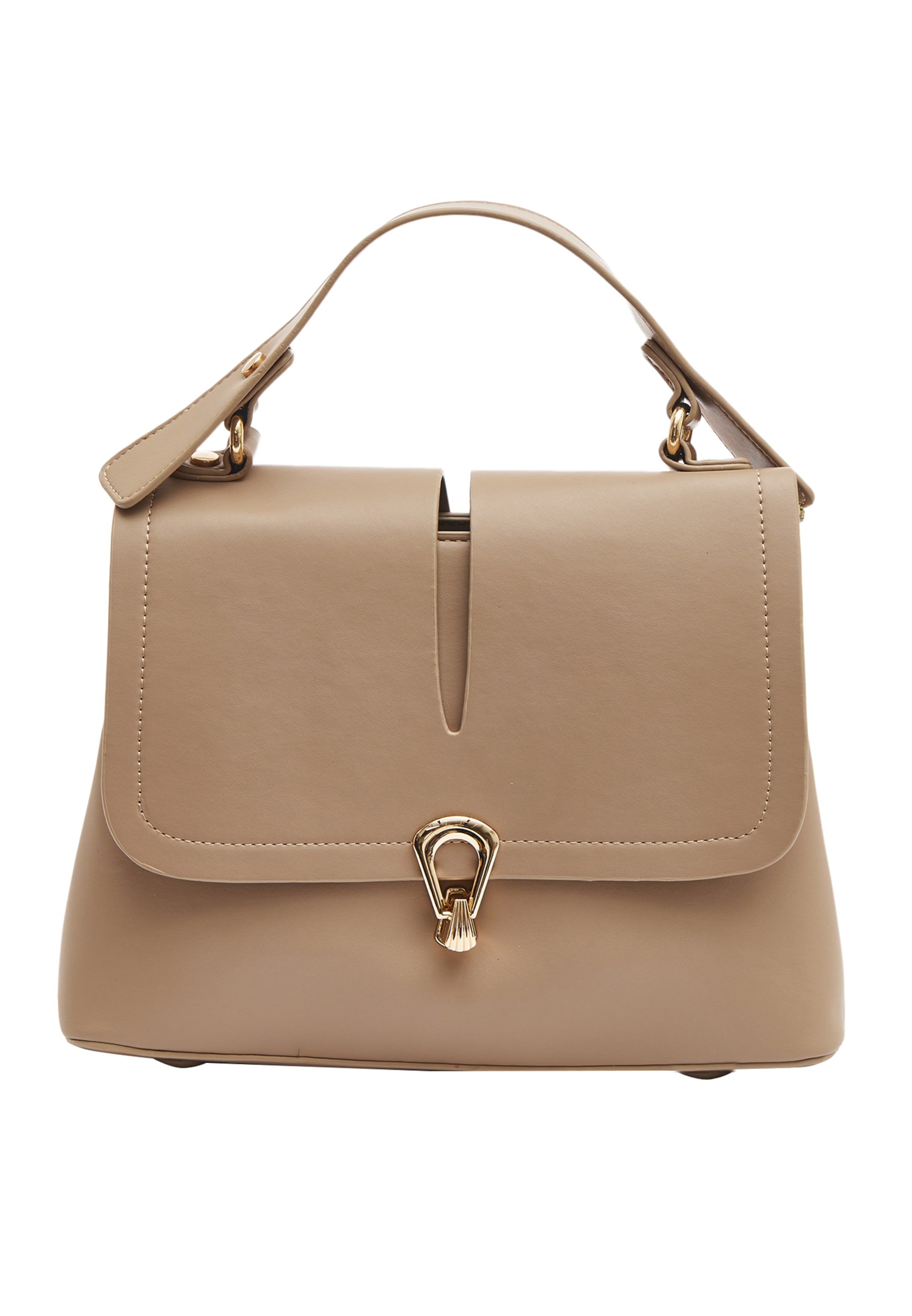 Usha Дамска чанта в кафяво: отпред