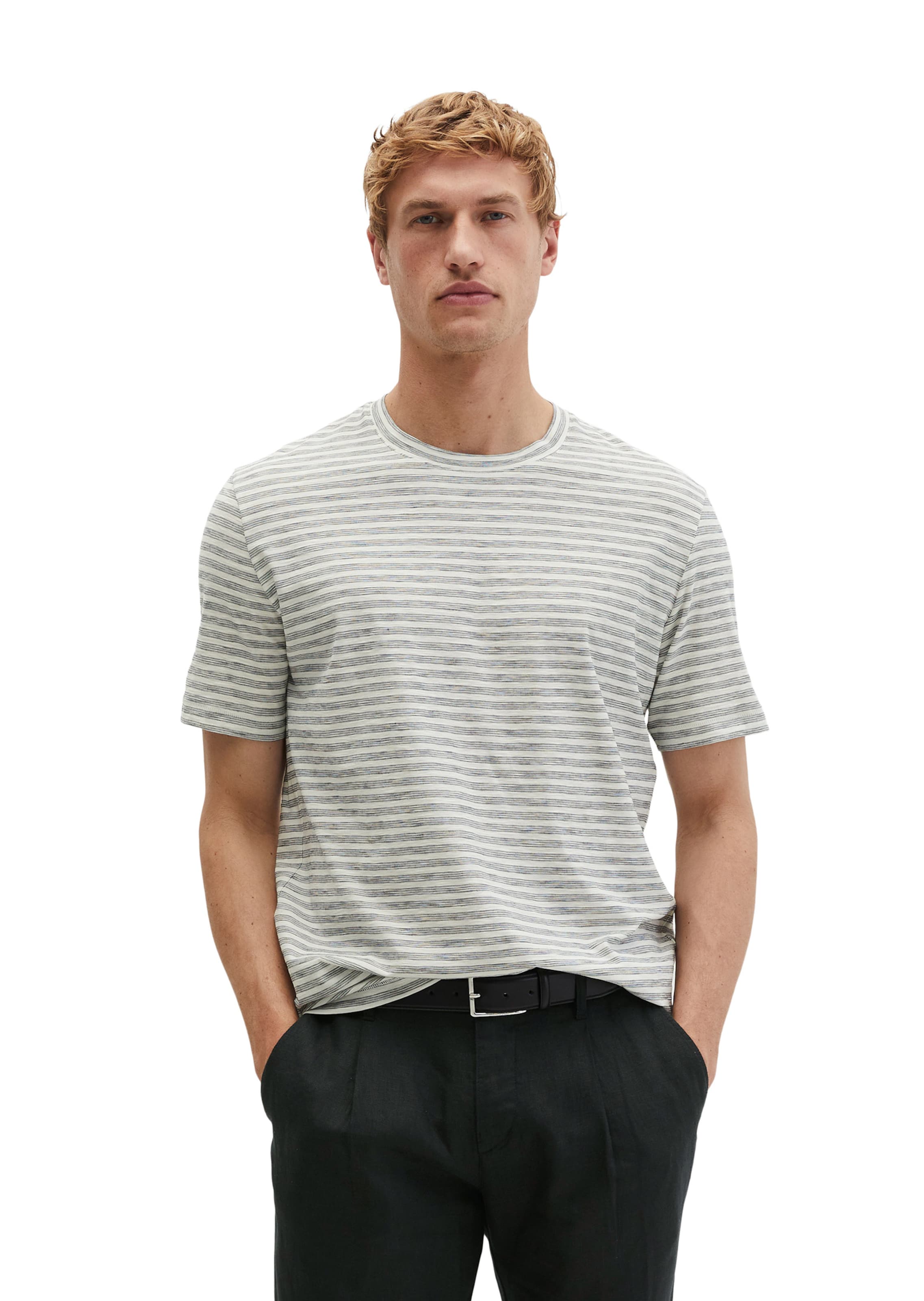 Marc O'Polo Shirt in Beige: voorkant