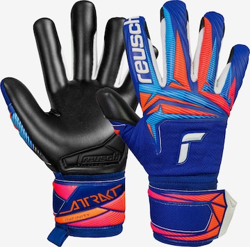 REUSCH Sports gloves 'Attrakt Infinity Evolution NC' in Blue: front
