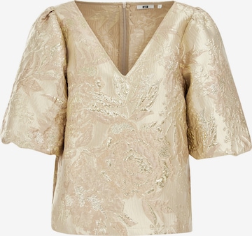 WE FashionBluza - zlatna boja: prednji dio