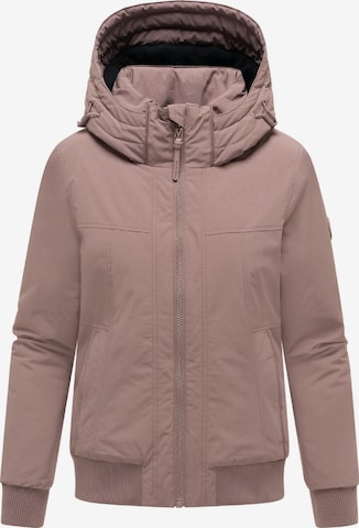 Veste d’hiver ' Mooni 16 ' MARIKOO en violet : devant