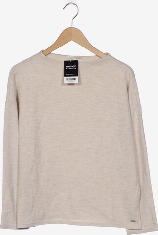 TOM TAILOR DENIM Sweater L in Beige: predná strana