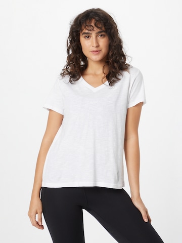 4F Performance Shirt in White: front