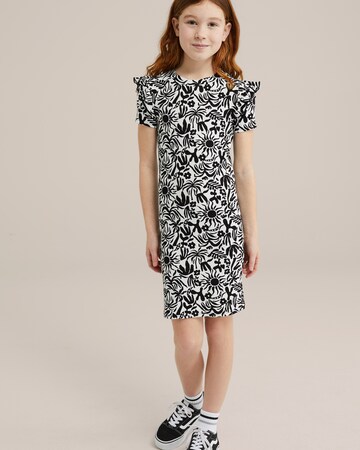 Robe WE Fashion en noir : devant