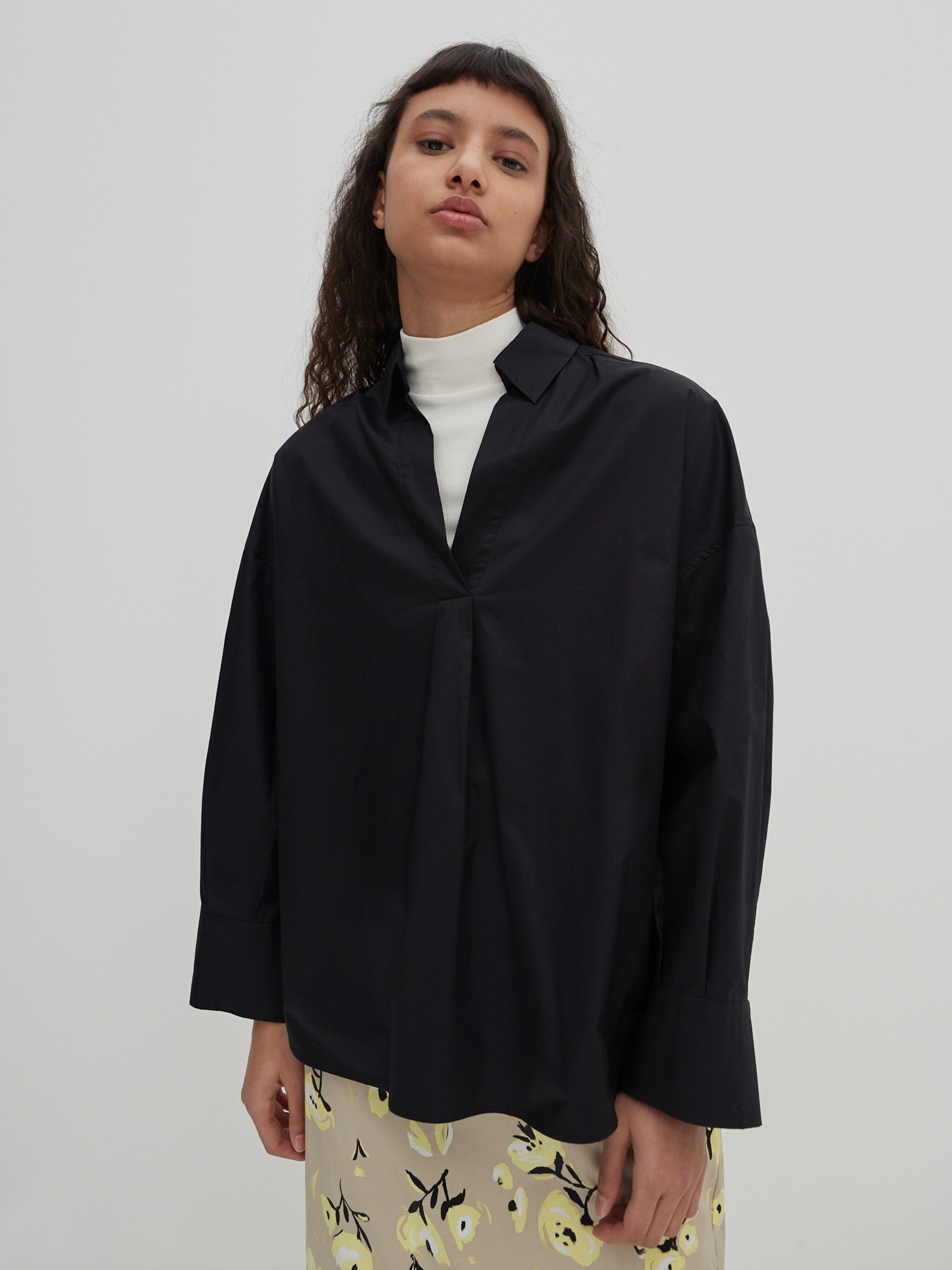 EDITED Produkte Bluse 'Sloan' (GOTS) schwarz