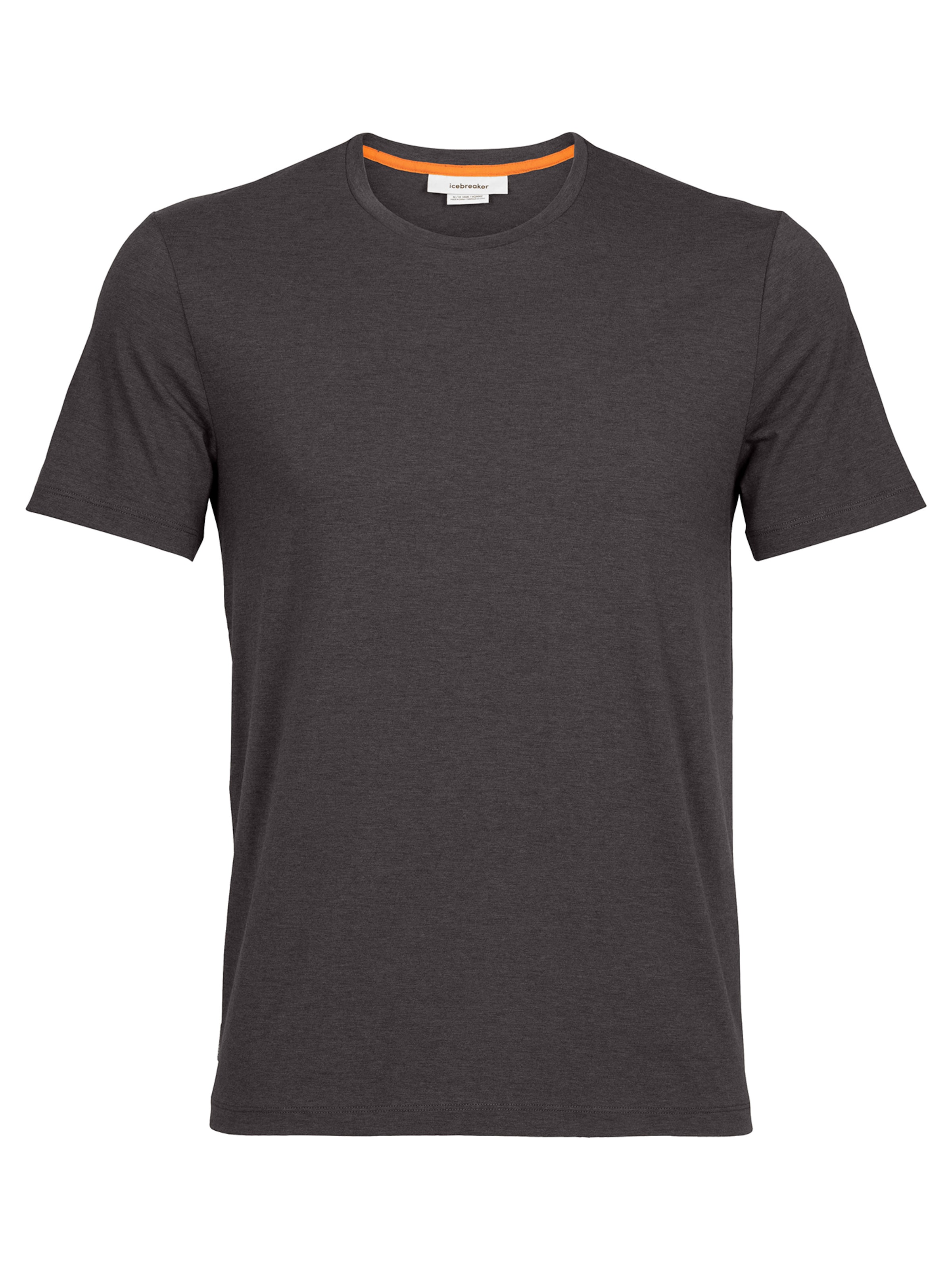 ICEBREAKERTehnička sportska majica 'Central Classic' - siva boja: prednji dio