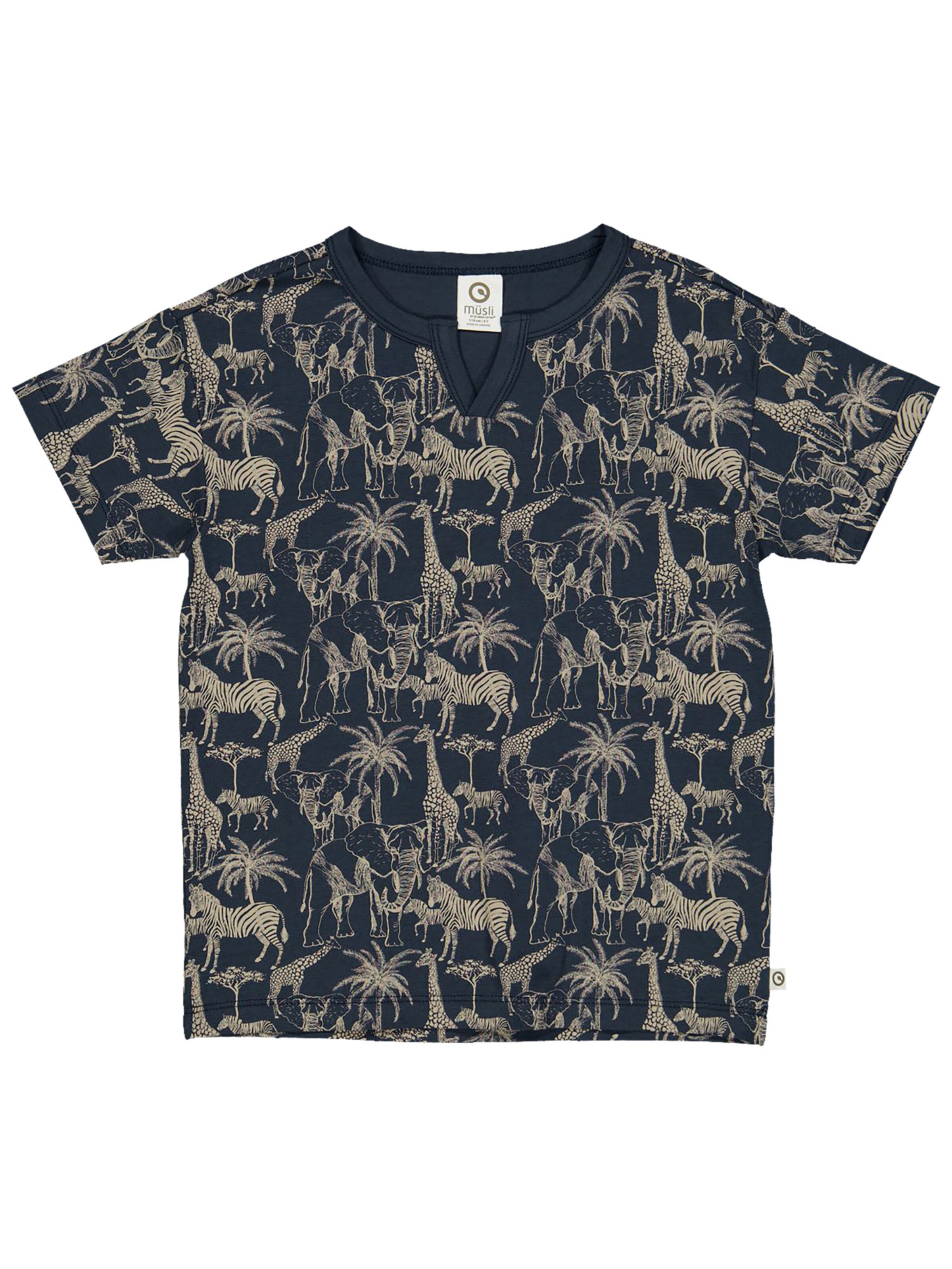 Maglietta '1511093200' di Müsli by GREEN COTTON in blu: frontale