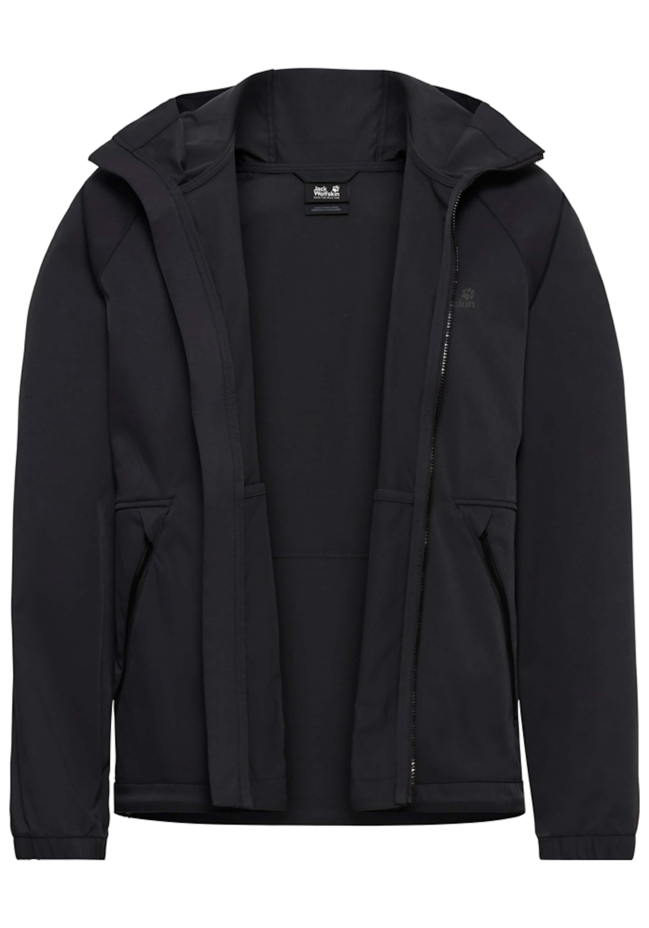 JACK WOLFSKIN Performance Jacket in Black