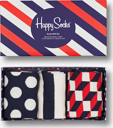 Happy Socks Socks '3-Pack Navy Socks Gift Set' in Blue