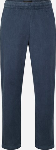 Lyle & Scott Tapered Broek 'Needle' in Blauw: voorkant