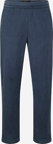 Lyle & Scott Tapered Pants 'Needle' in Blue: front