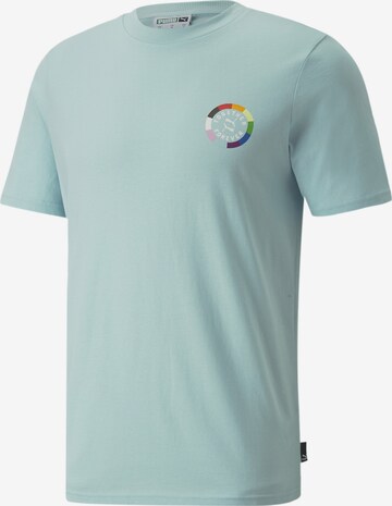 PUMA T-Shirt 'Pride' in Blau