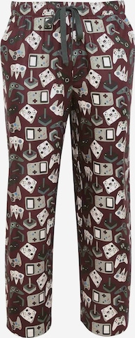 Cyberjammies Pajama Pants 'Jack Games' in Brown: front