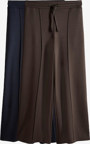 The SetLoosefit Hlače - plava boja: prednji dio