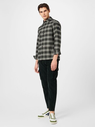 Calvin Klein Regular fit Overhemd in Grijs