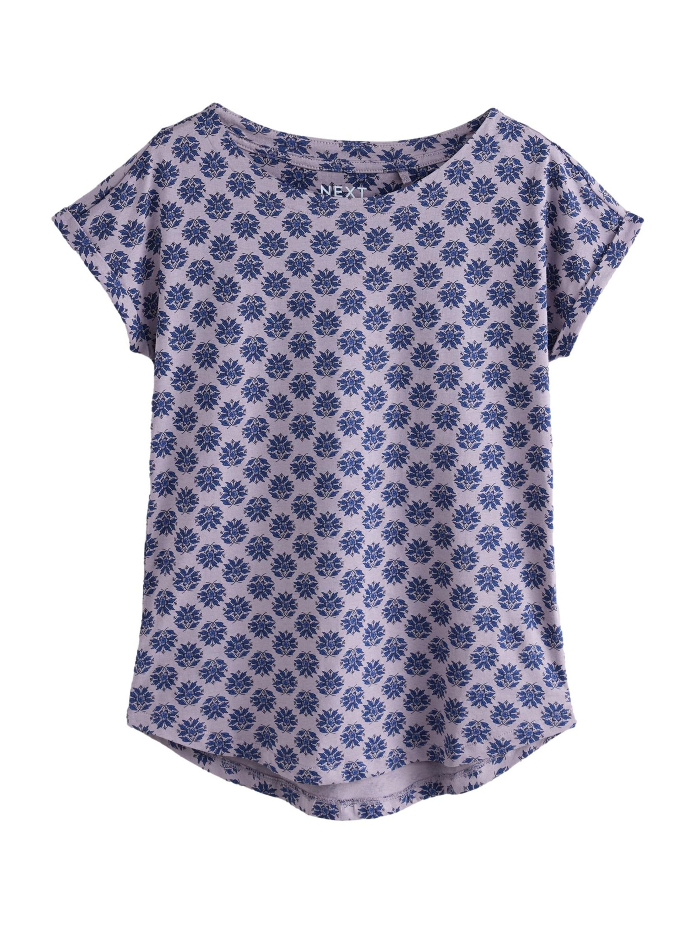 Next Koszulka w kolorze niebieski: przód