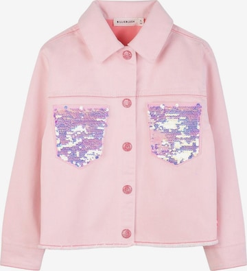 Billieblush Between-Season Jacket 'Giubbino denim rosa per bambina' in Pink: front