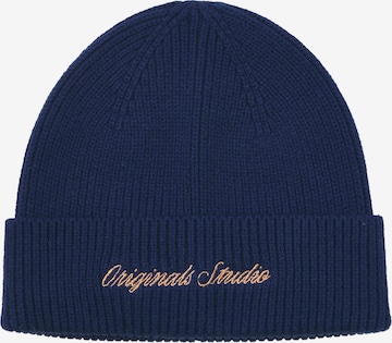 JACK & JONES Beanie 'JACNORREBRO' in Blue: front