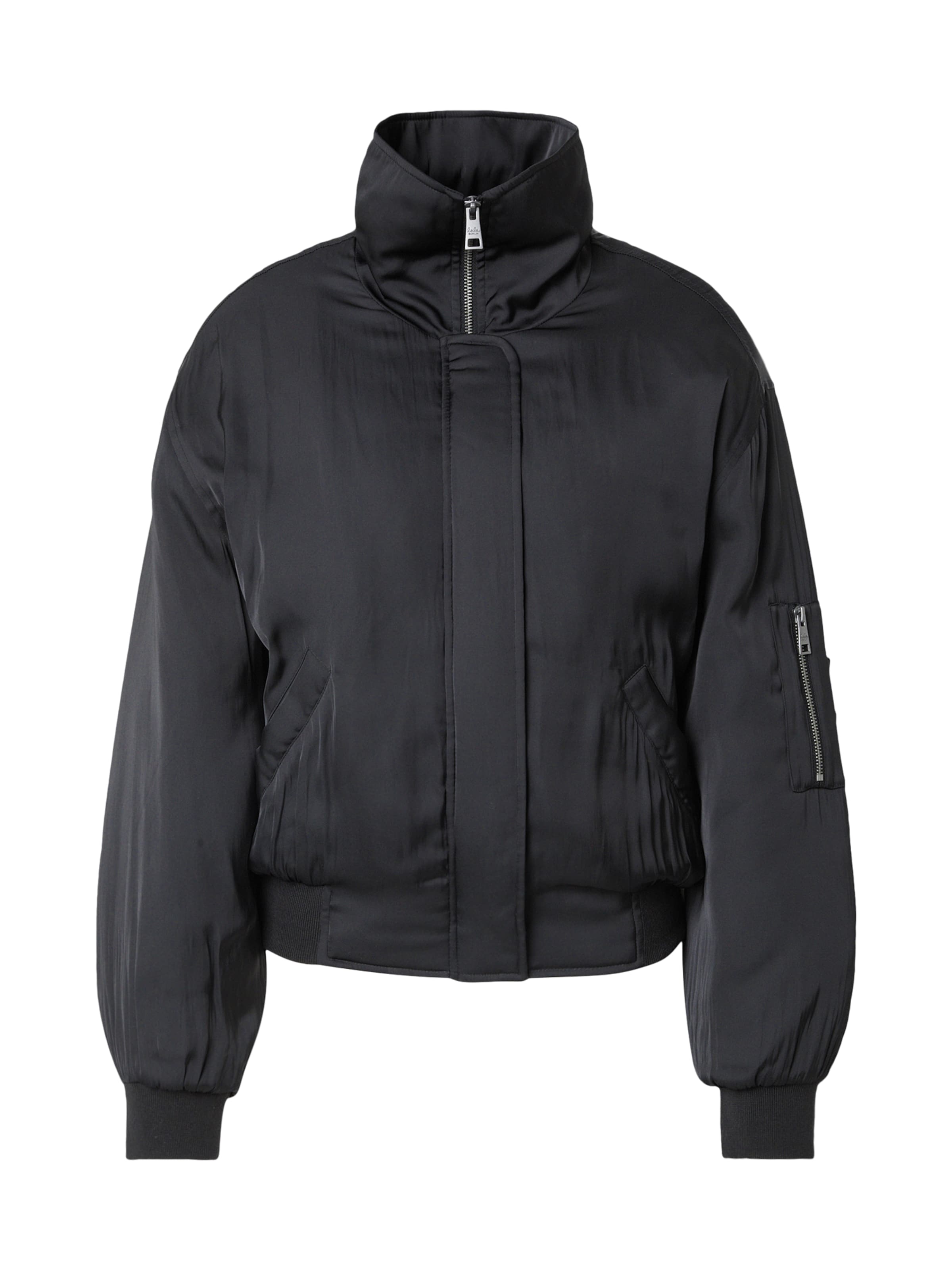 Lala Berlin Prechodná bunda 'Jonna' - Čierna: predná strana