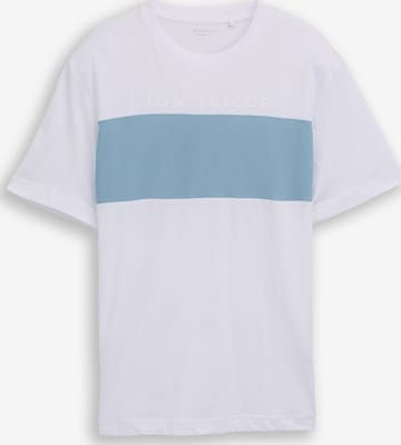 balta TOM TAILOR Marškinėliai: priekis