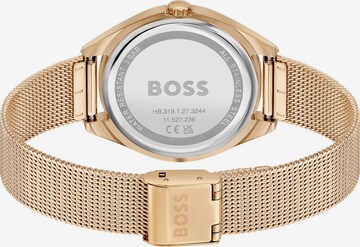 BOSS Black Analog watch in Gold