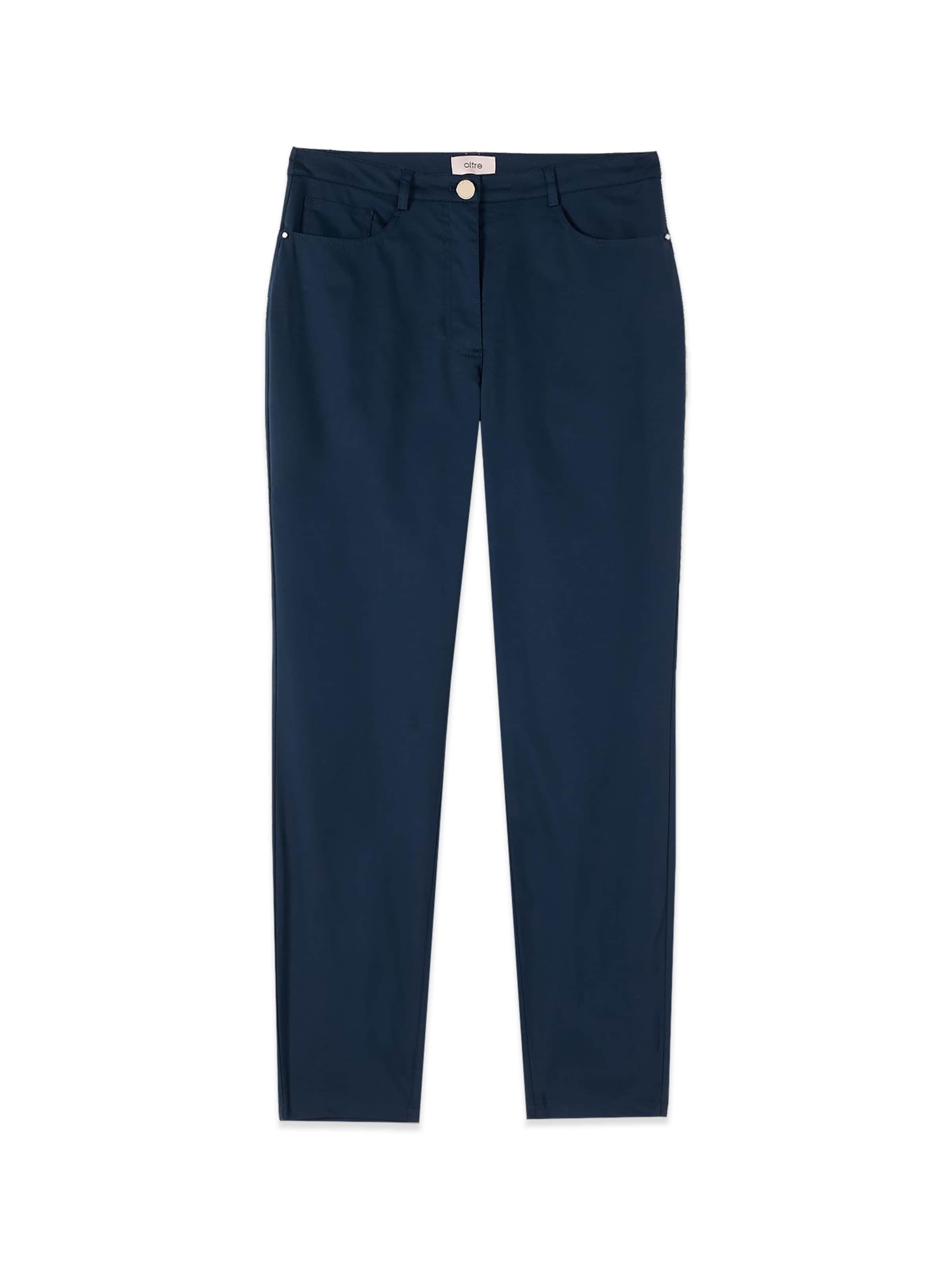 Skinny Pantalon oltre en bleu : devant