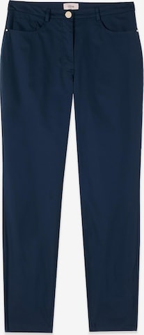 Skinny Pantalon oltre en bleu : devant