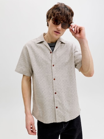 Comfort fit Camicia di JACK & JONES in grigio
