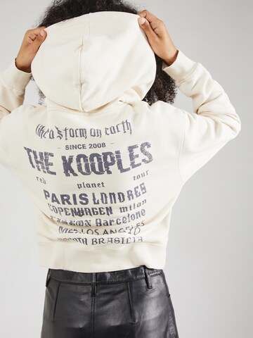 Sweat-shirt The Kooples en beige