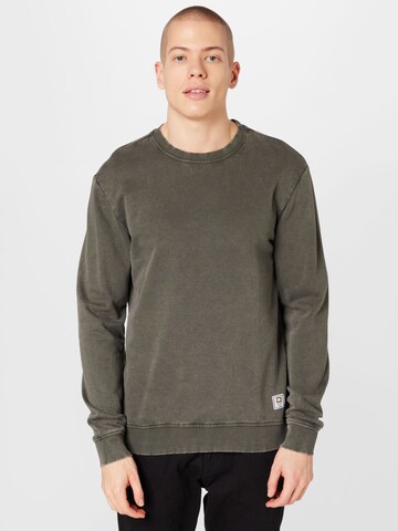 Only & Sons Sweatshirt 'RON' in Grün: predná strana