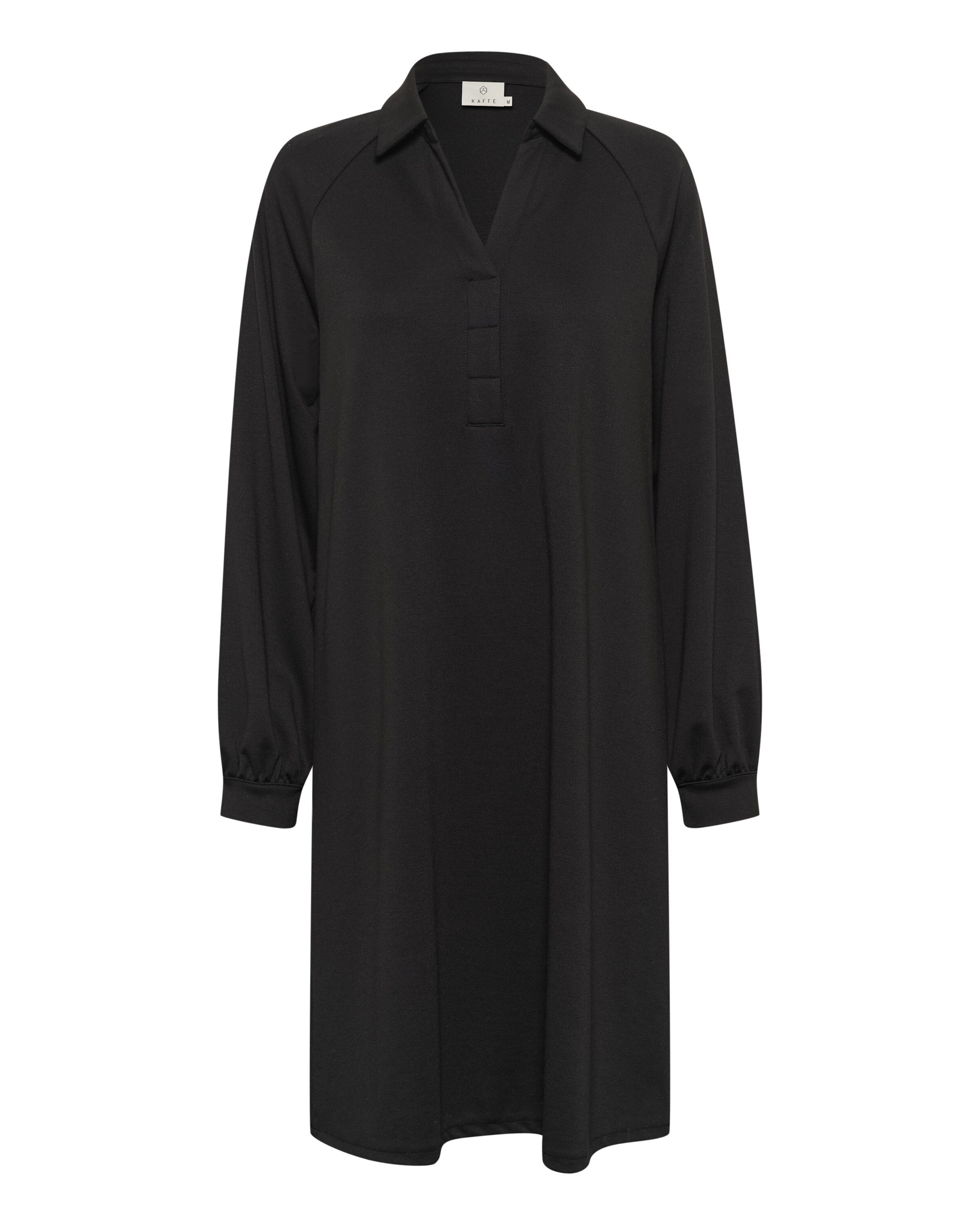 Kaffe - Vestidos camiseiros 'BPelin' em preto: frente