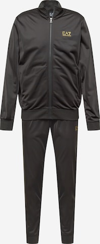 EA7 Emporio Armani Sweat suit in Black: front