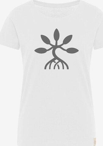 SOMWR Shirt 'CONSERVE' in White: front