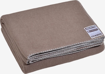 ZOEPPRITZ Blankets 'Smoothy' in Brown: front