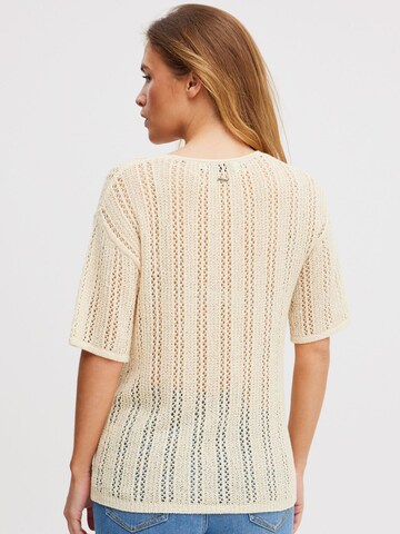 Pull-over 'Reese' PULZ Jeans en beige