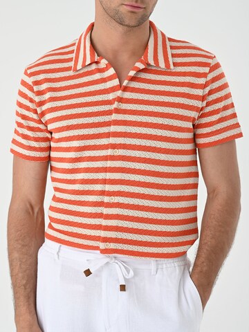 Regular fit Camicia di Antioch in arancione