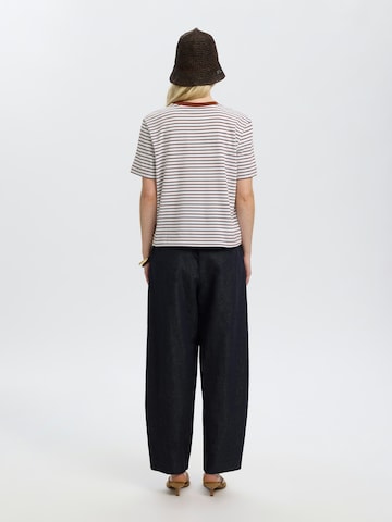 SELECTED Shirt 'SLFESSENTIAL' in Brown