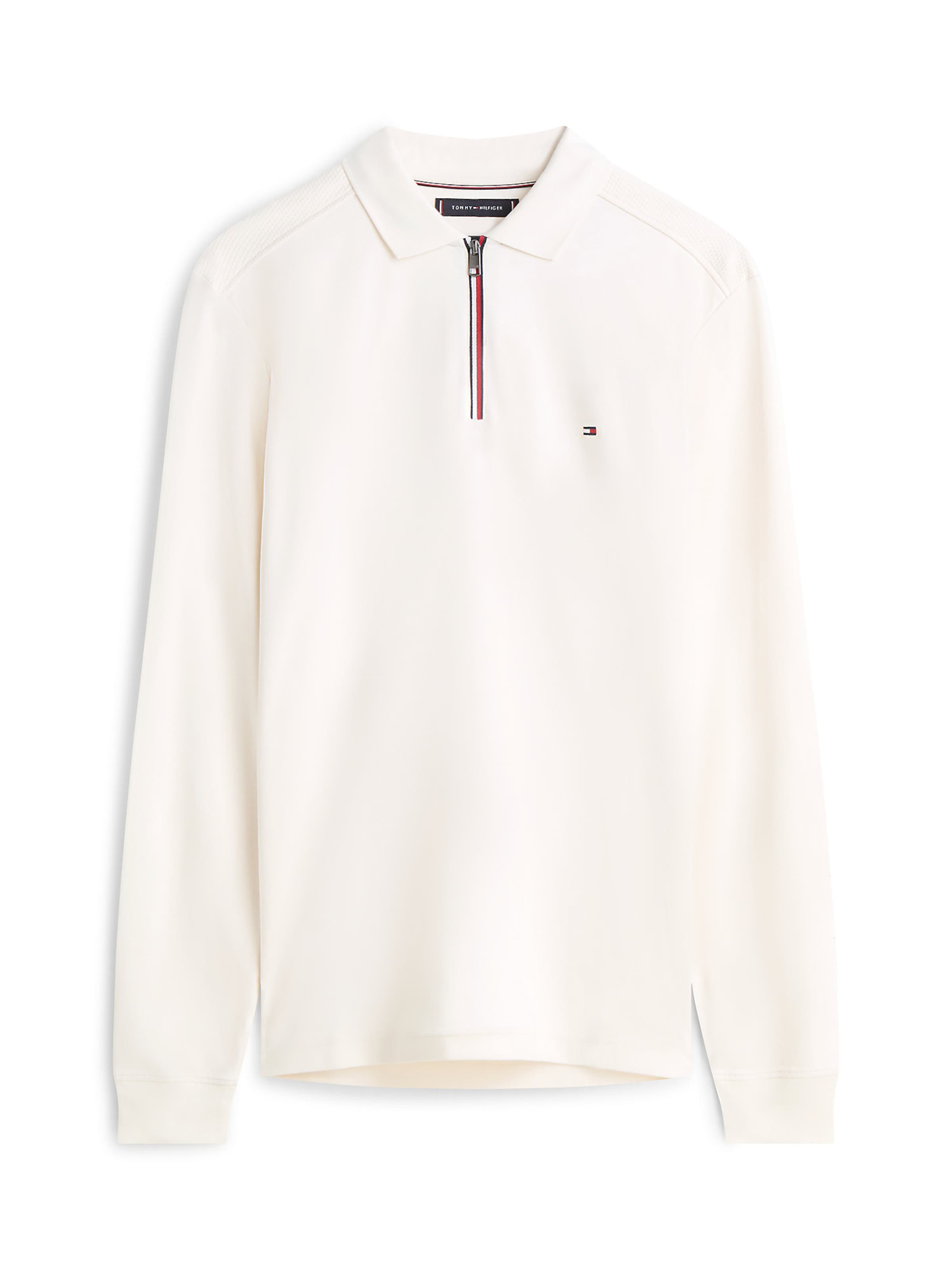 T-Shirt TOMMY HILFIGER en beige : devant