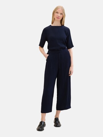 TOM TAILOR Loose fit Pants in Blue