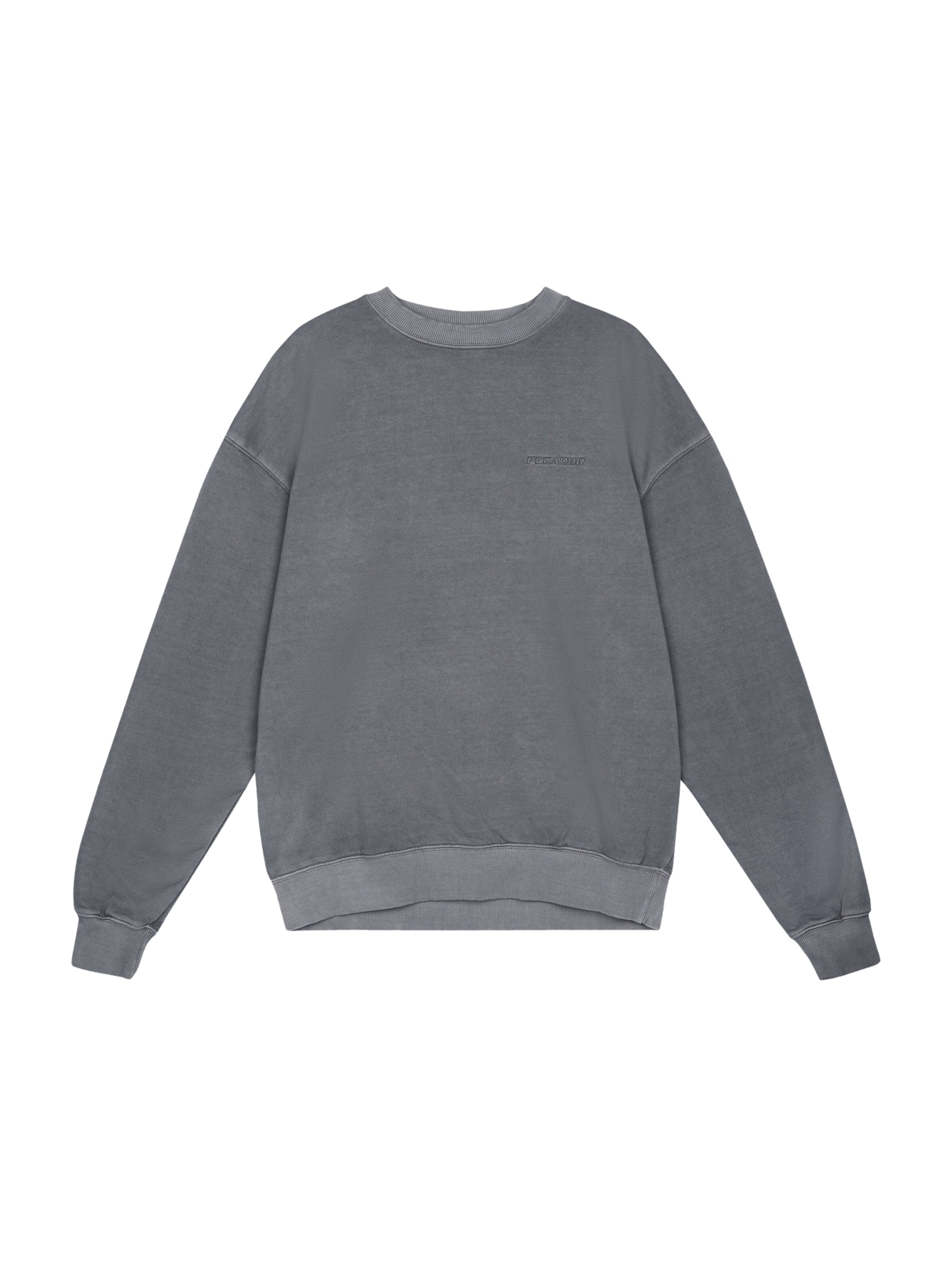 Pegador Sweatshirt in Grau: Vorderseite
