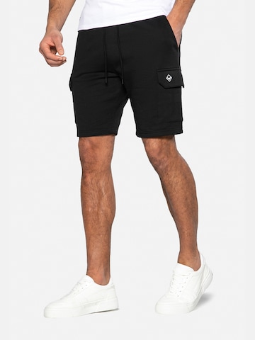 Threadbare Regular Shorts 'Hunter' in Schwarz: predná strana